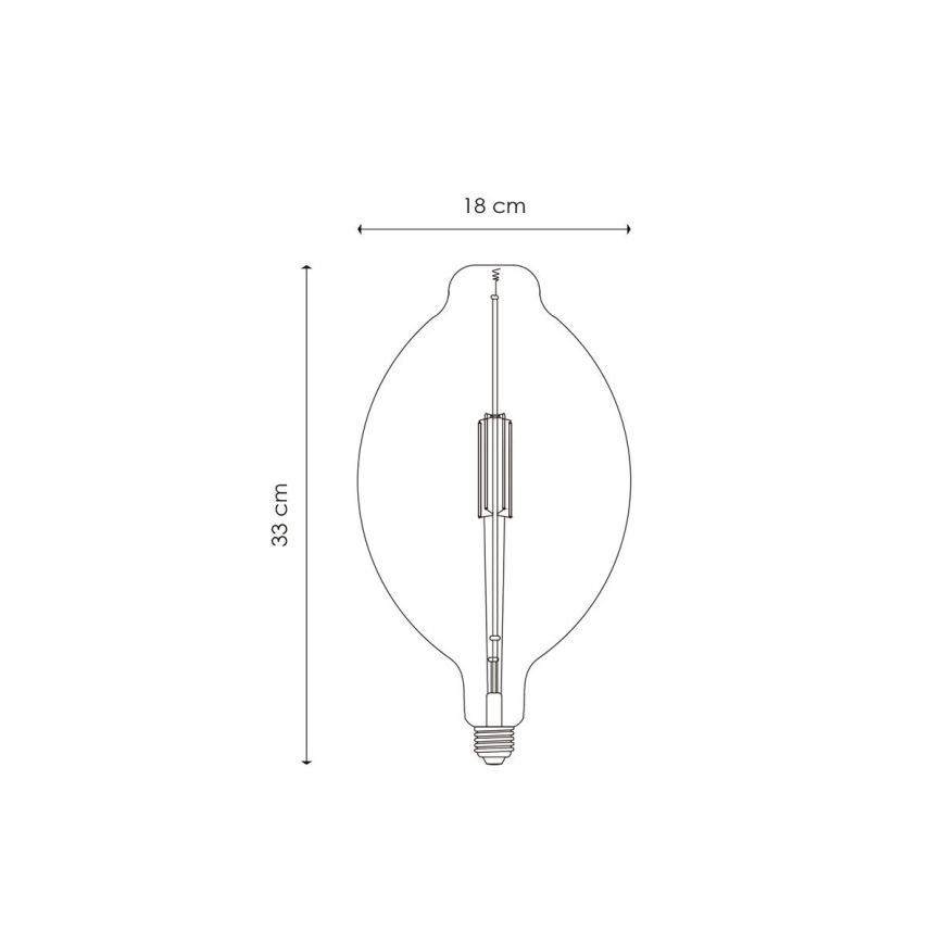 Dimmbares LED-Leuchtmittel VINTAGE EDISON E27/4W/230V 3000K