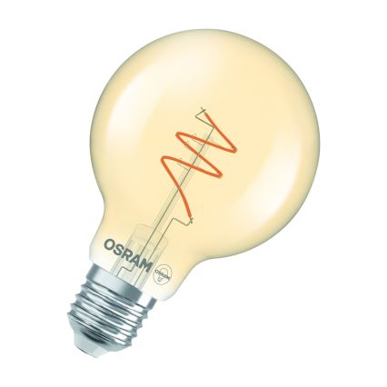 Dimmbares LED-Leuchtmittel VINTAGE FILAMENT E27/4,9W/230V 2200K CRI 90 - Osram