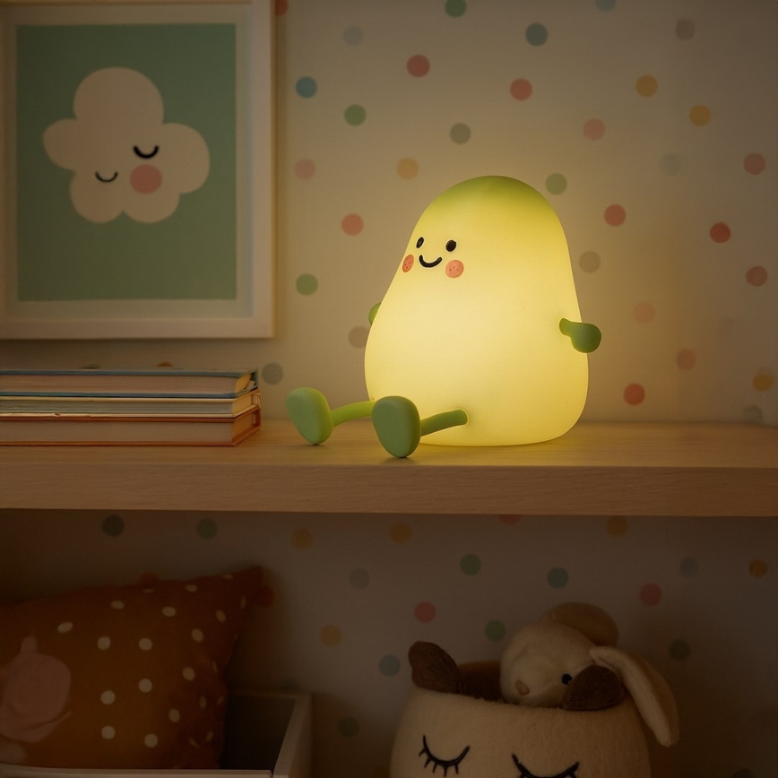 Dimmbares, wiederaufladbares LED-Touch-Nachtlicht für Kinder MANGO LED/2,5W/5V 800 mAh