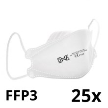 DNA Atemschutzmaske FFP3 NR CE 2163 Medizinisch 25 St.