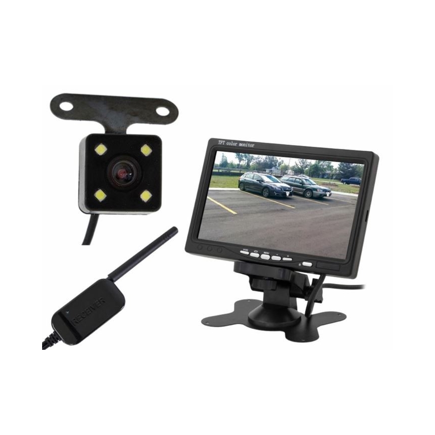 Drahtlose Rückfahrkamera mit LCD Wi-Fi 12V IP66