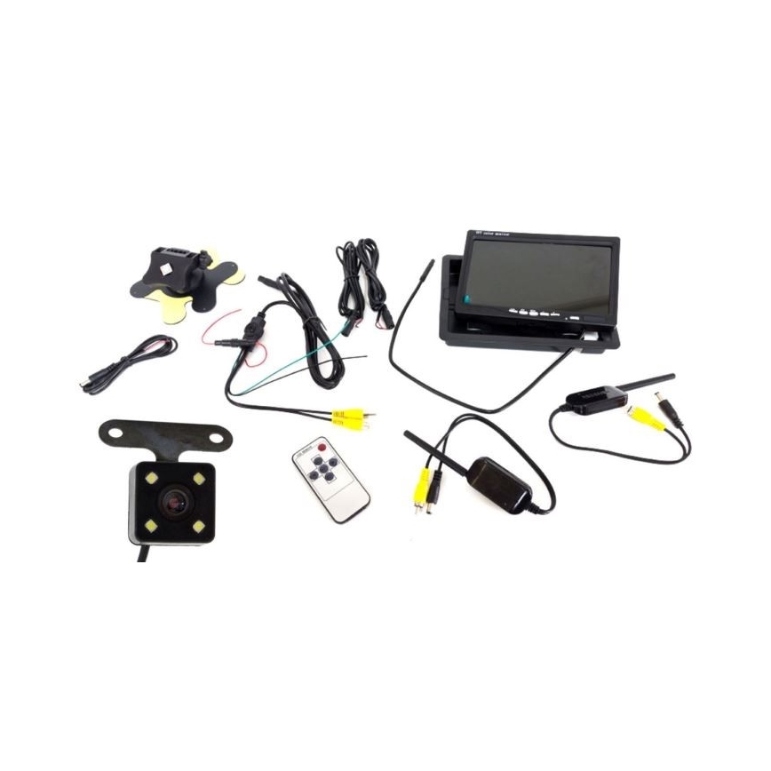 Drahtlose Rückfahrkamera mit LCD Wi-Fi 12V IP66