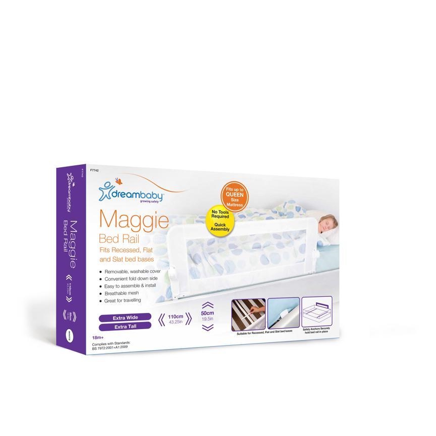 Dreambaby - Bettschutzgitter MAGGIE 110x50 cm