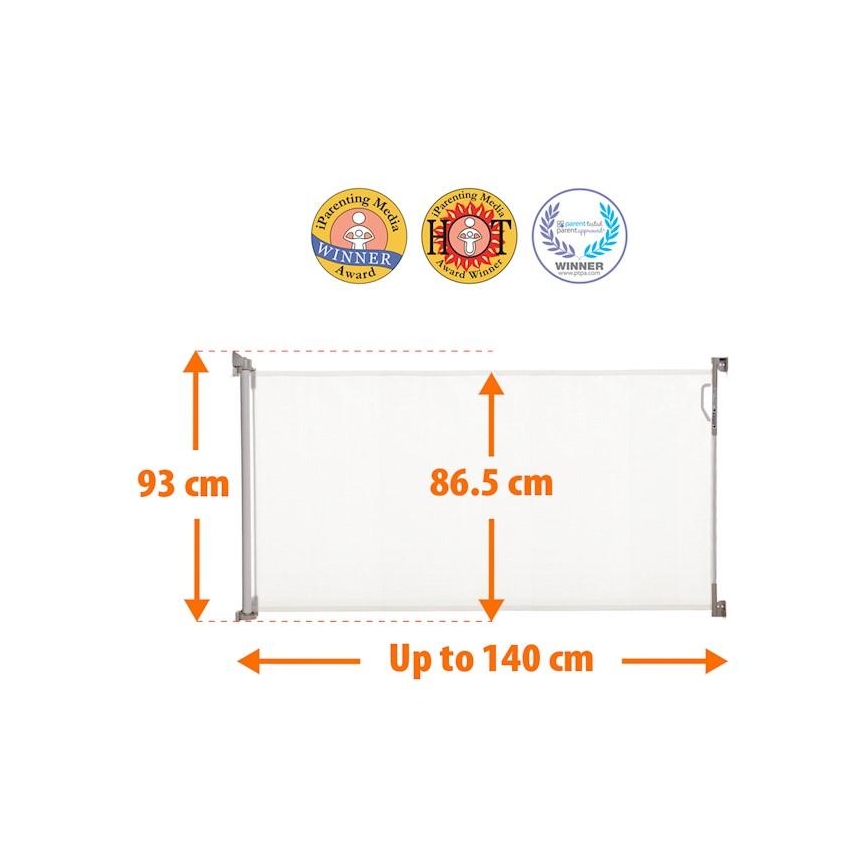 Dreambaby - Sicherheitsbarriere 0-140 cm