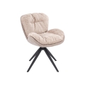 Drehbarer Essstuhl VIDA 1 Stk. beige