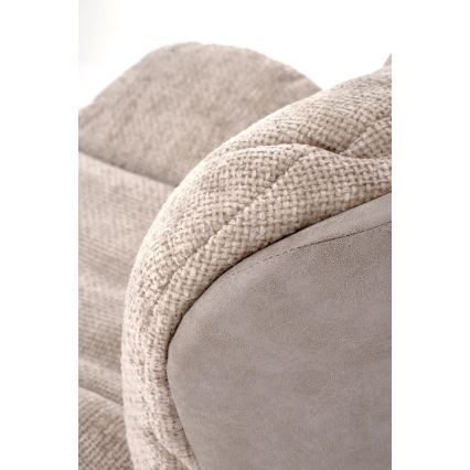 Drehbarer Essstuhl VIDA 1 Stk. beige