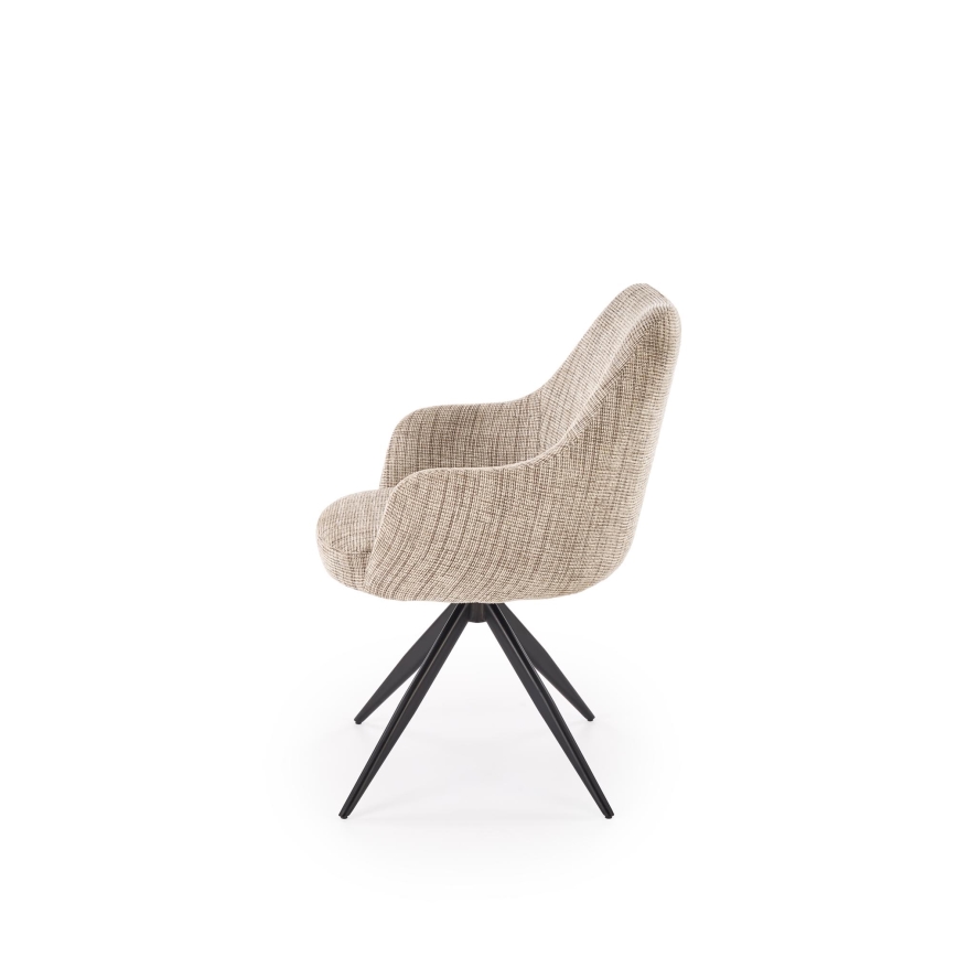 Drehbarer Esszimmerstuhl BRISA 1 St. beige