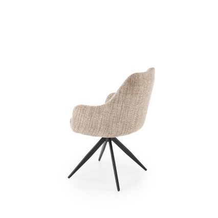Drehbarer Esszimmerstuhl BRISA 1 St. beige