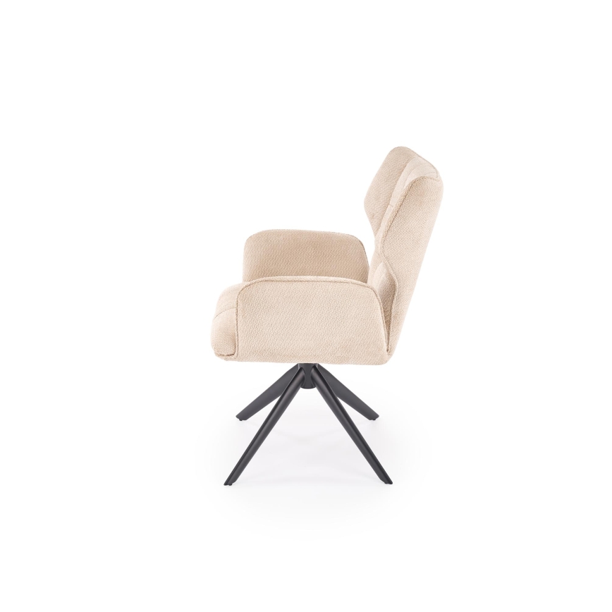 Drehbarer Esszimmerstuhl CIELO 1 St. beige