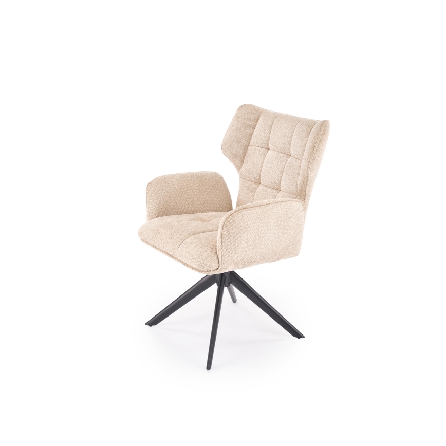 Drehbarer Esszimmerstuhl CIELO 1 St. beige