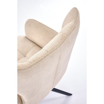Drehbarer Esszimmerstuhl CIELO 1 St. beige