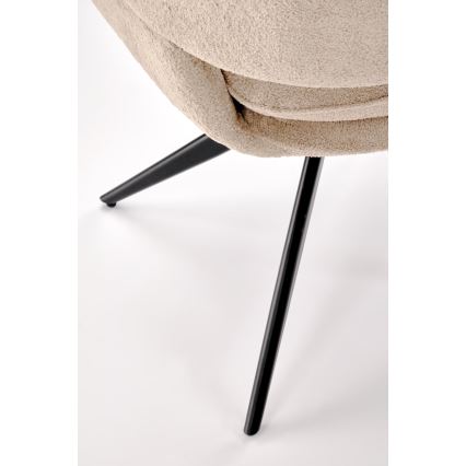 Drehbarer Esszimmerstuhl LIND, 1 St., beige