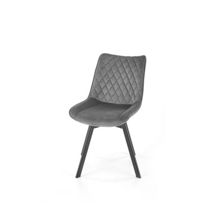 Drehbarer Esszimmerstuhl OMBRA 1 St. grau