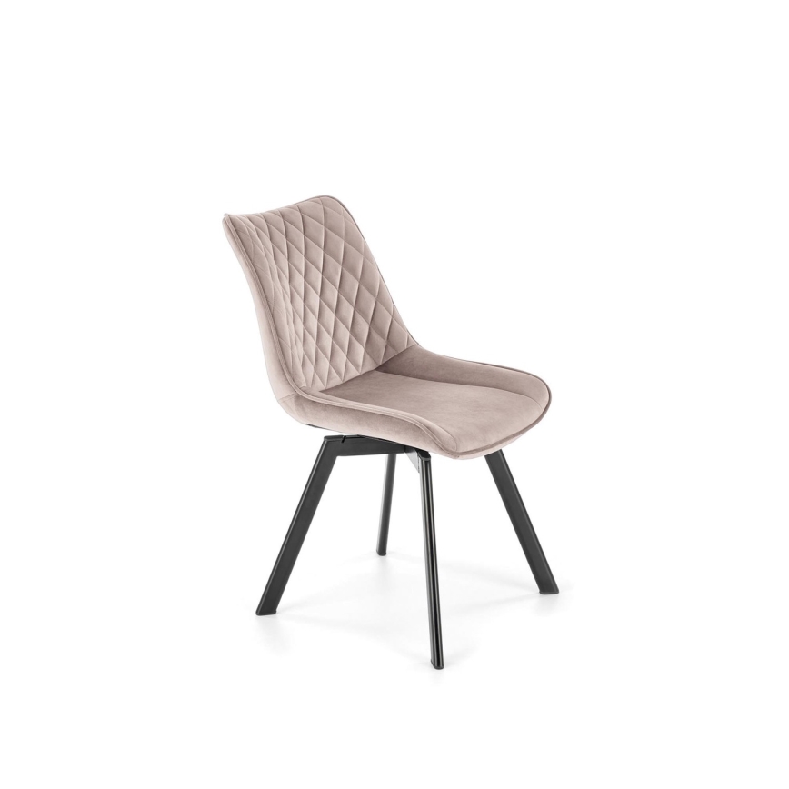Drehbarer Esszimmerstuhl OMBRA, 1 Stück, beige