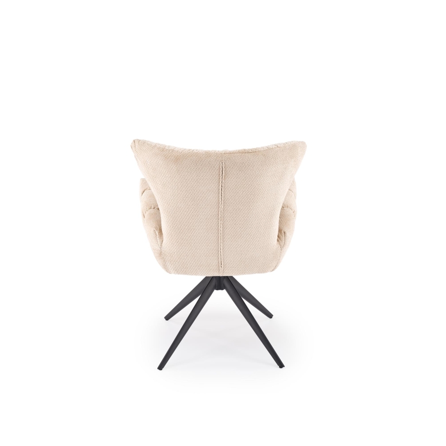 Drehbarer Esszimmerstuhl SETA, 1 Stück, beige
