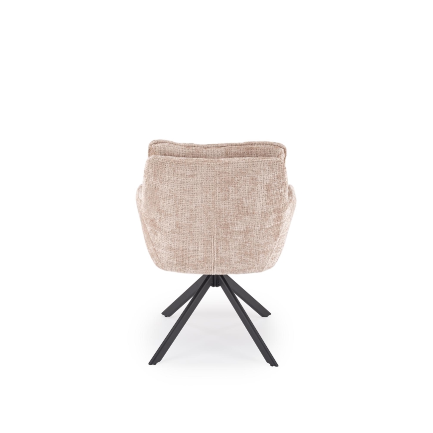 Drehbarer Esszimmerstuhl VENT 1 Stk. beige