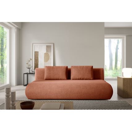Dreisitzer-Klappsofa FANO braun