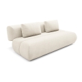 Dreisitzer-Klappsofa FANO cremefarben