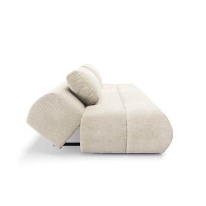 Dreisitzer-Klappsofa FANO cremefarben