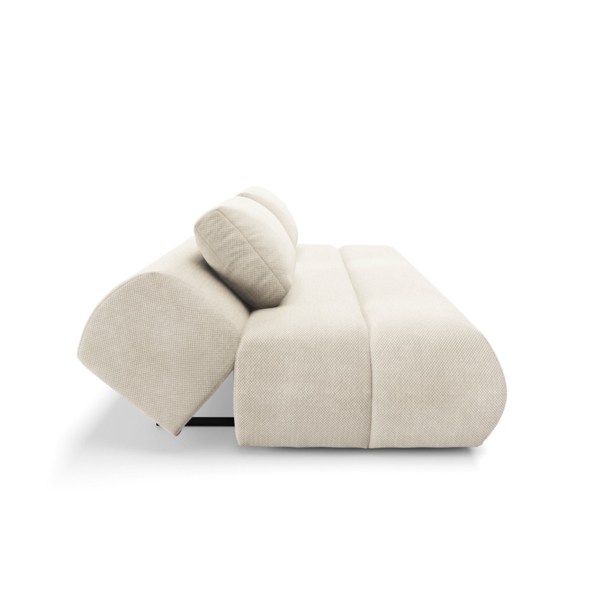Dreisitzer-Klappsofa FANO cremefarben