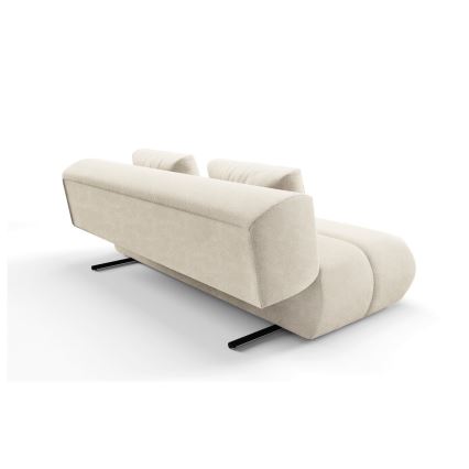 Dreisitzer-Klappsofa FANO cremefarben