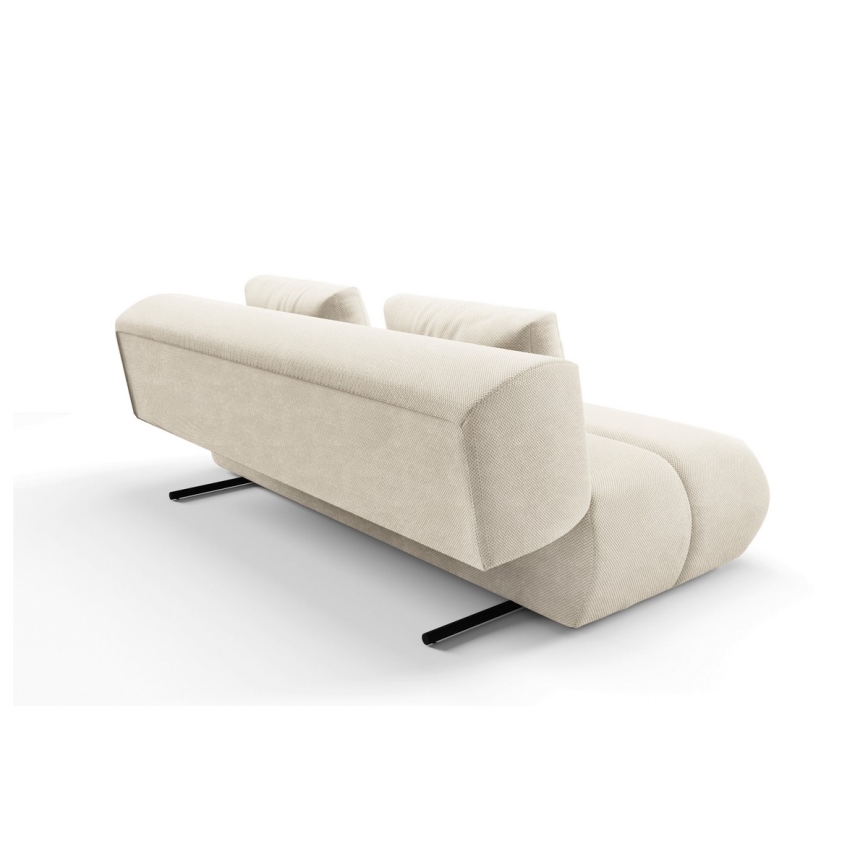 Dreisitzer-Klappsofa FANO cremefarben