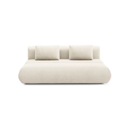 Dreisitzer-Klappsofa FANO cremefarben