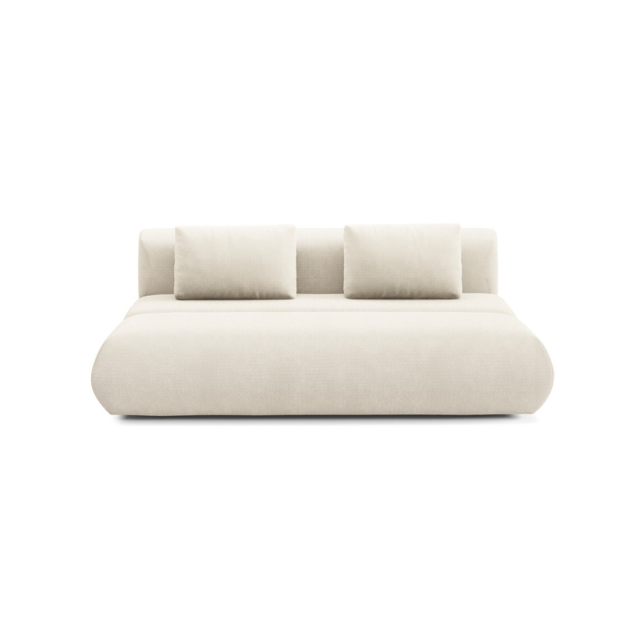 Dreisitzer-Klappsofa FANO cremefarben