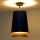 Duolla - Aufbauleuchte BELL SHINY 1xE27/15W/230V d 25 cm blau/kupfern