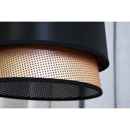 Duolla - Aufbauleuchte BELL SHINY 1xE27/15W/230V d 25 cm schwarz/kupfern