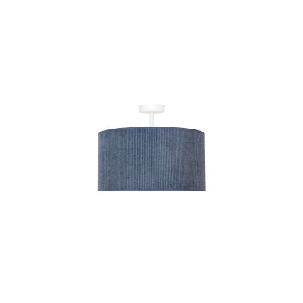 Duolla - Aufbauleuchte CORDUROY 1xE27/15W/230V d 40 cm dunkelblau