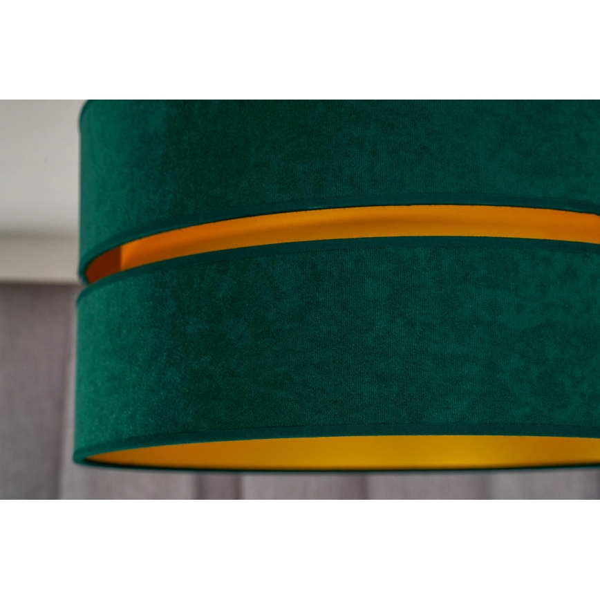 Duolla - Aufbauleuchte DUO 1xE27/15W/230V d 40 cm grün/golden