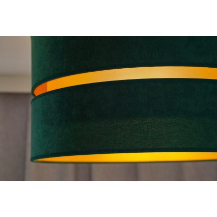 Duolla - Aufbauleuchte DUO 1xE27/15W/230V d 40 cm grün/golden