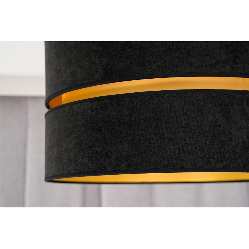 Duolla - Aufbauleuchte DUO 1xE27/15W/230V d 40 cm schwarz/golden