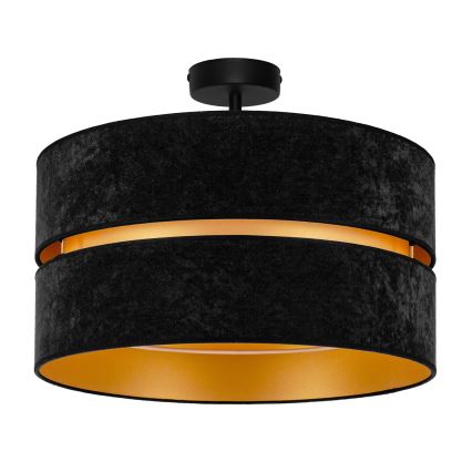 Duolla - Aufbauleuchte DUO 1xE27/15W/230V d 40 cm schwarz/golden