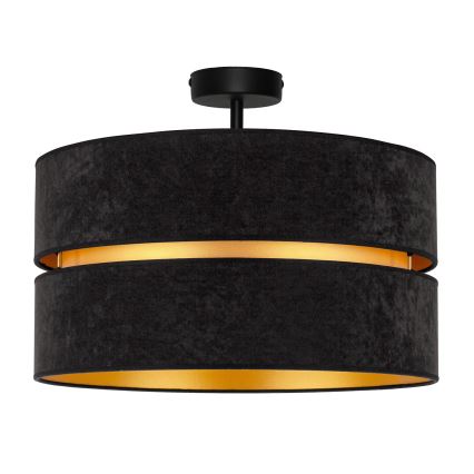 Duolla - Aufbauleuchte DUO 1xE27/15W/230V d 40 cm schwarz/golden