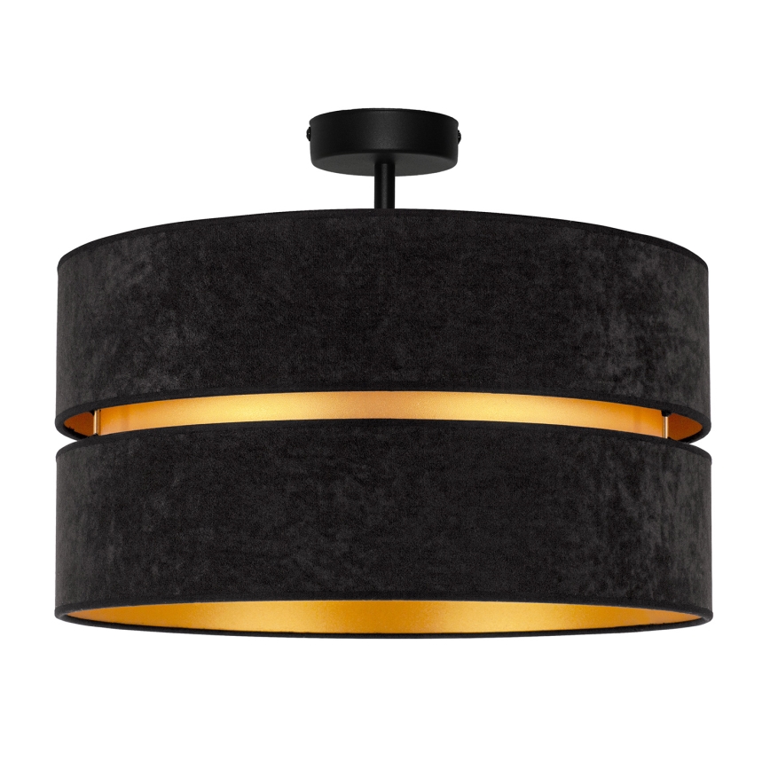 Duolla - Aufbauleuchte DUO 1xE27/15W/230V d 40 cm schwarz/golden