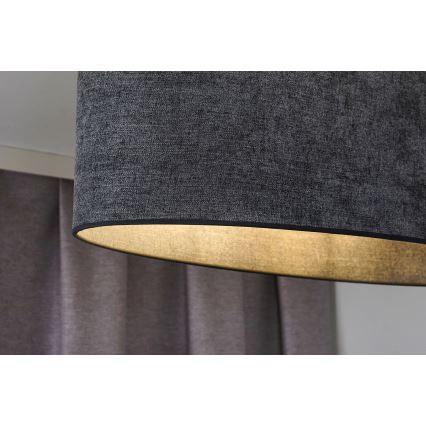 Duolla - Aufbauleuchte OVAL 1xE27/15W/230V grau