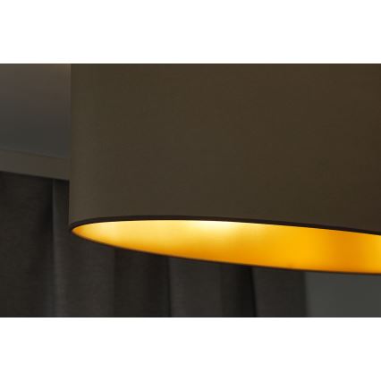 Duolla - Aufbauleuchte OVAL VEGAN 2xE27/15W/230V beige