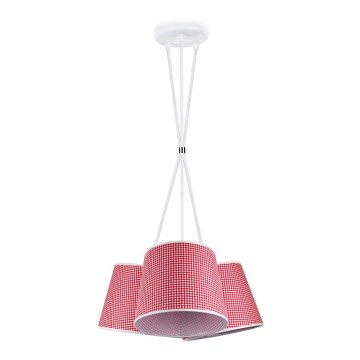 Duolla - Deckenleuchte an Stange ROSSA 3xE27/40W/230V d 40 cm