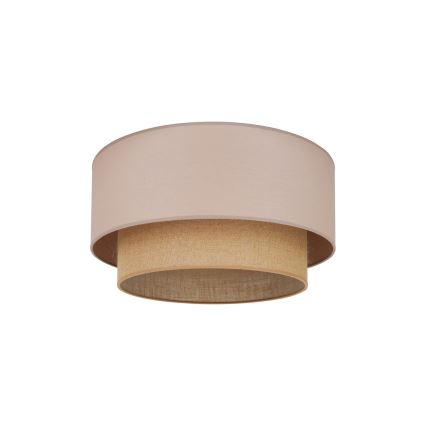 Duolla - Deckenleuchte BOHO 1xE27/15W/230V d 45 cm beige/braun