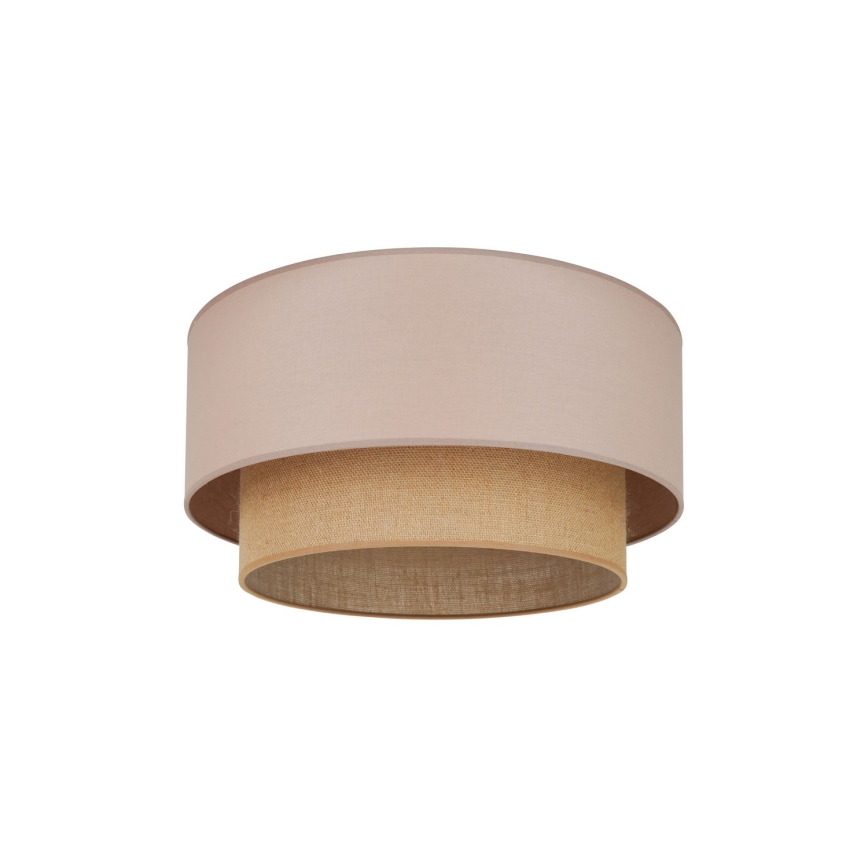 Duolla - Deckenleuchte BOHO 1xE27/15W/230V d 45 cm beige/braun