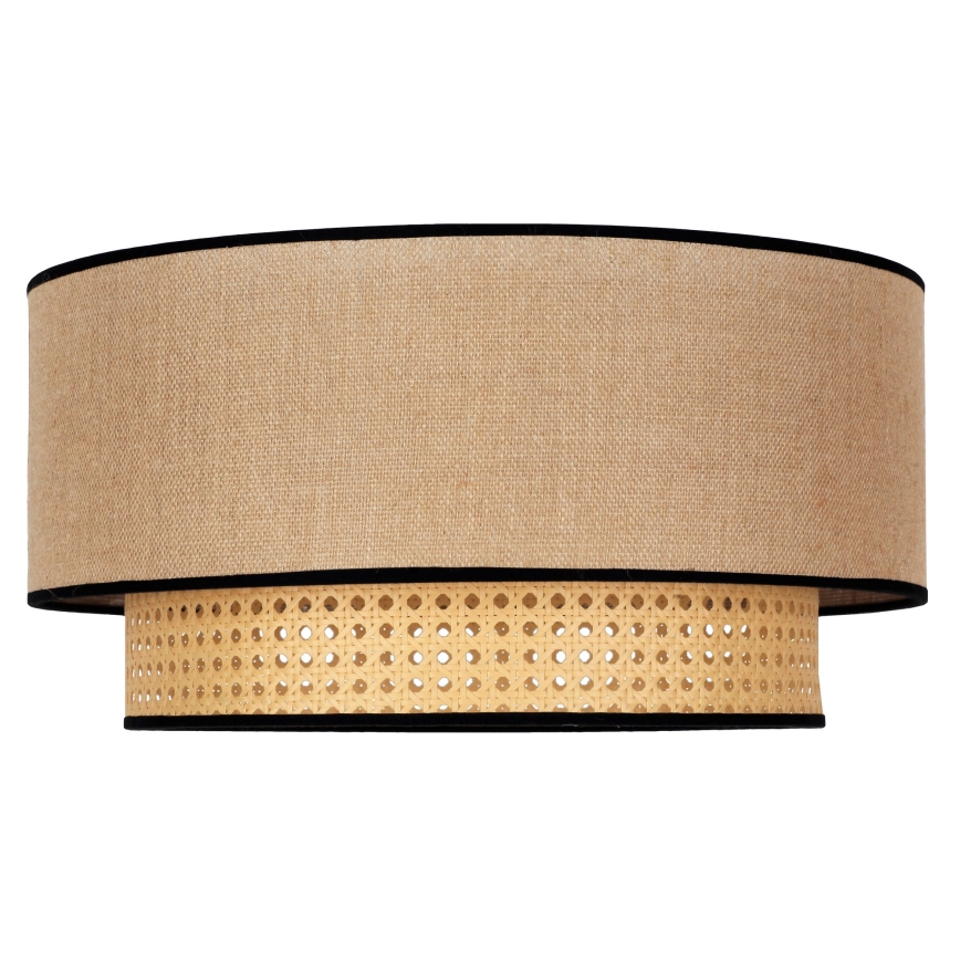 Duolla - Deckenleuchte BOHO 1xE27/15W/230V d 45 cm beige/Rattan