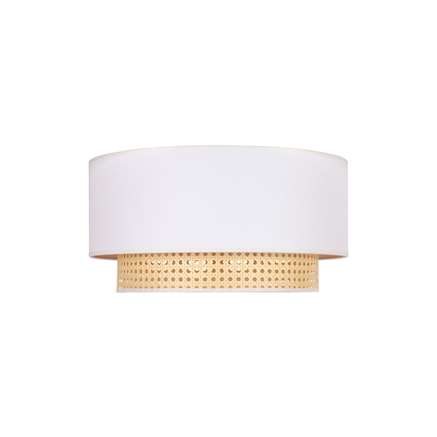 Duolla - Deckenleuchte BOHO 1xE27/15W/230V Ø 45 cm creme/Rattan