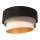Duolla - Deckenleuchte DEVON 1xE27/40W/230V d 45 cm schwarz/grau/beige