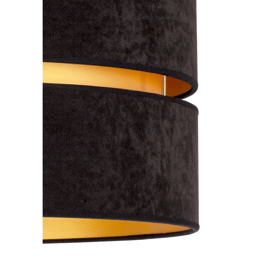 Duolla - Deckenleuchte DUO 1xE27/40W/230V d 40 cm schwarz/golden