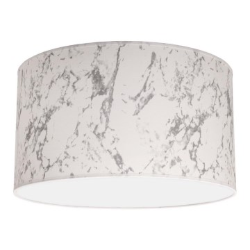 Duolla - Deckenleuchte MARBLE 1xE27/40W/230V d 45 cm weiß/grau
