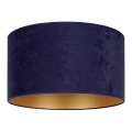 Duolla - Deckenleuchte ROLLER 1xE27/15W/230V Ø 40 cm blau/gold