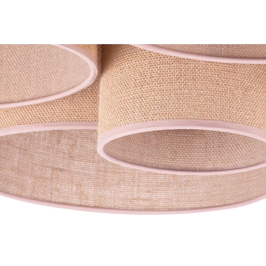 Duolla - Deckenleuchte ROLLER PENTO 5xE27/60W/230V beige