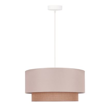 Duolla - Hängeleuchte BOHO 1xE27/15W/230V d 45 cm beige/braun